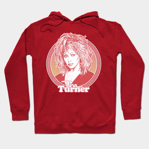 Tina Turner // 80s Style Retro Fan Art Design Hoodie by DankFutura